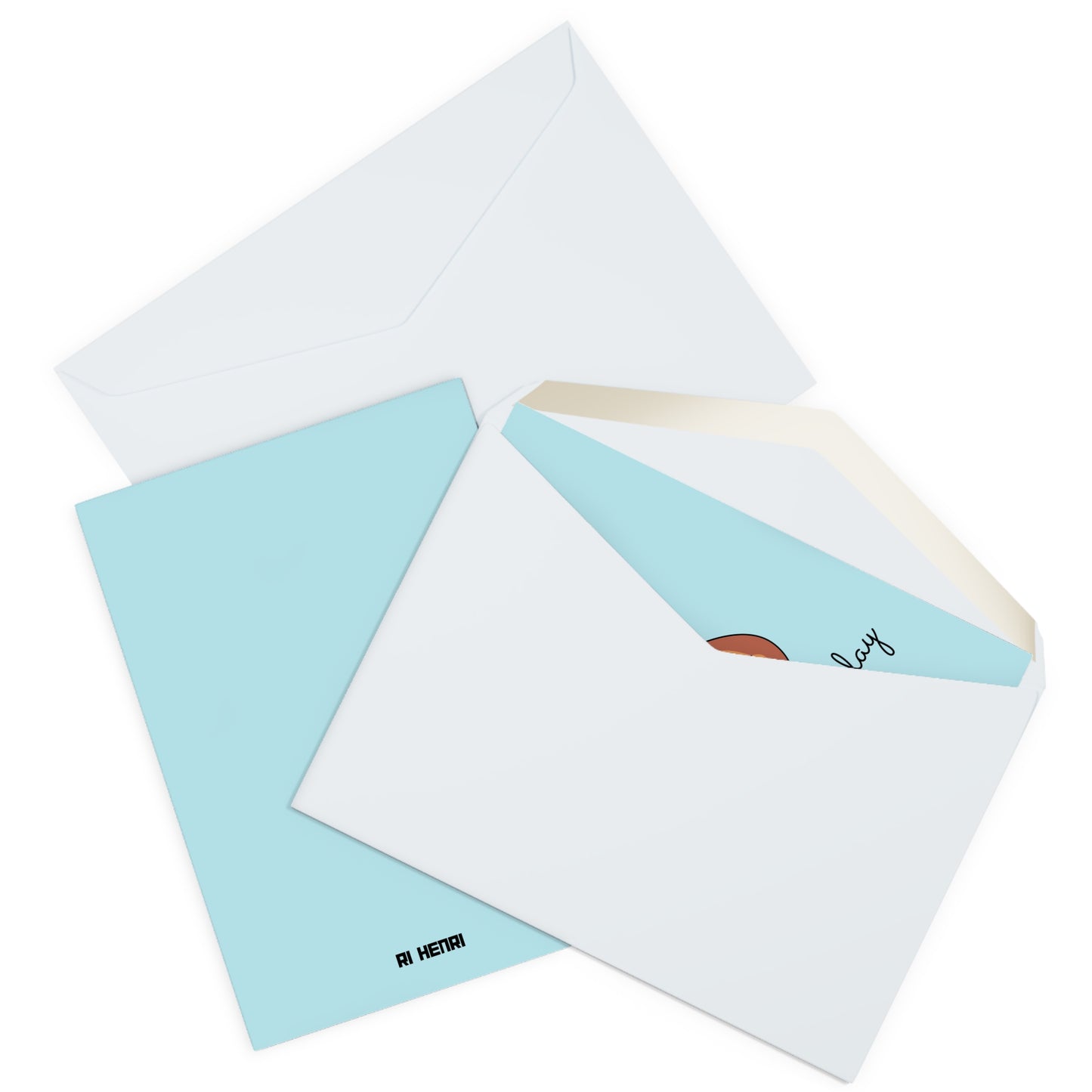 'Happy Birthday - wish you all the best' beaver greeting cards | 5-Pack