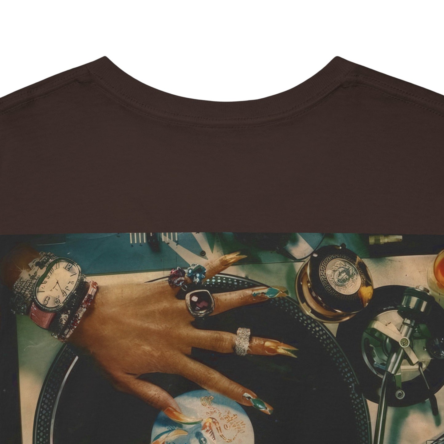 Unisex Heavy Cotton Tee - Record Chaos