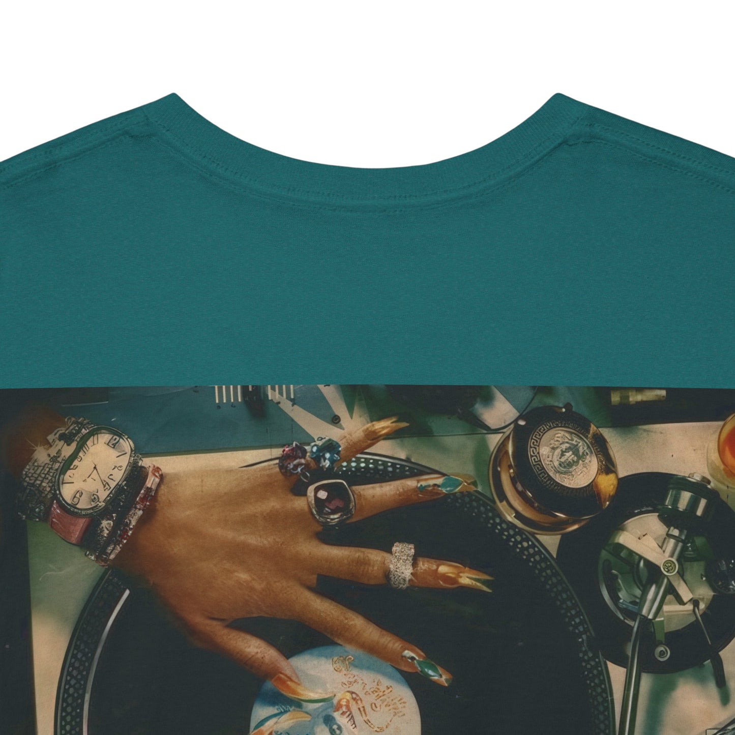 Unisex Heavy Cotton Tee - Record Chaos