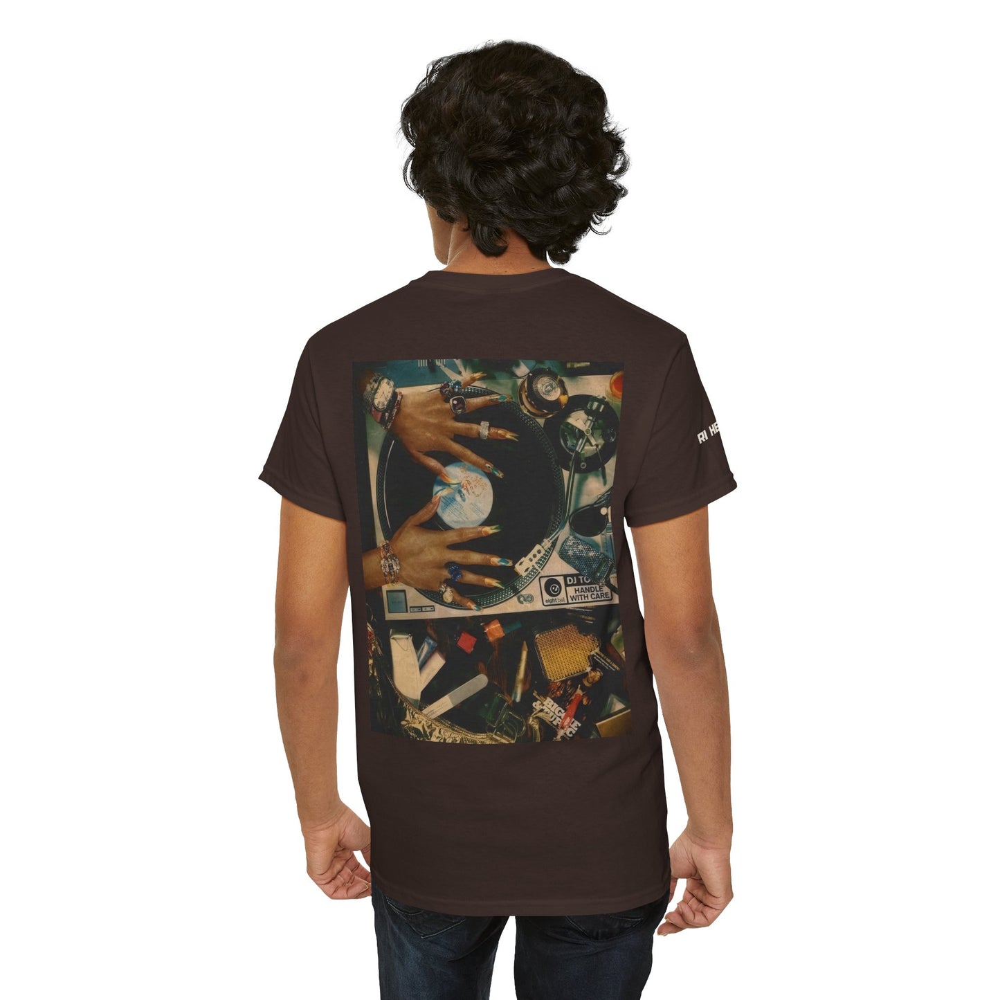 Unisex Heavy Cotton Tee - Record Chaos