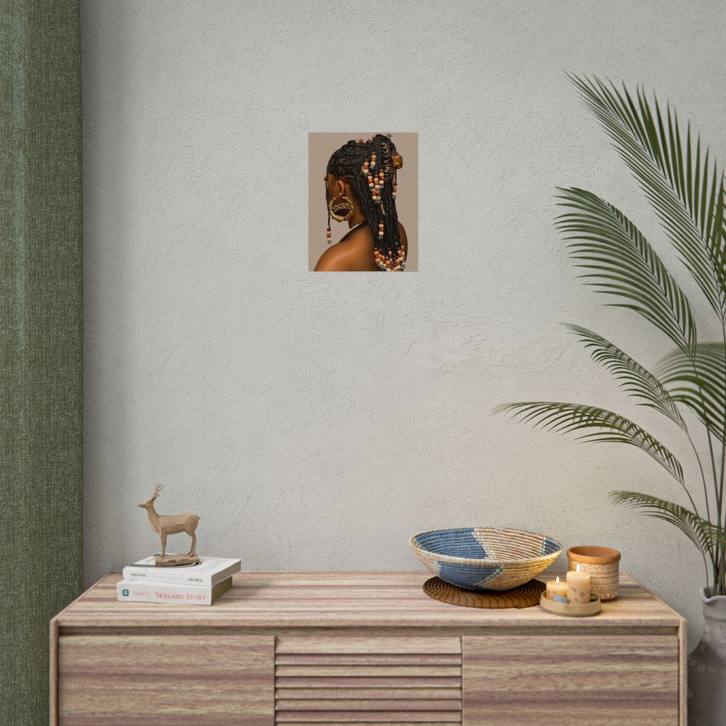 Braids & Beads | Wall Art