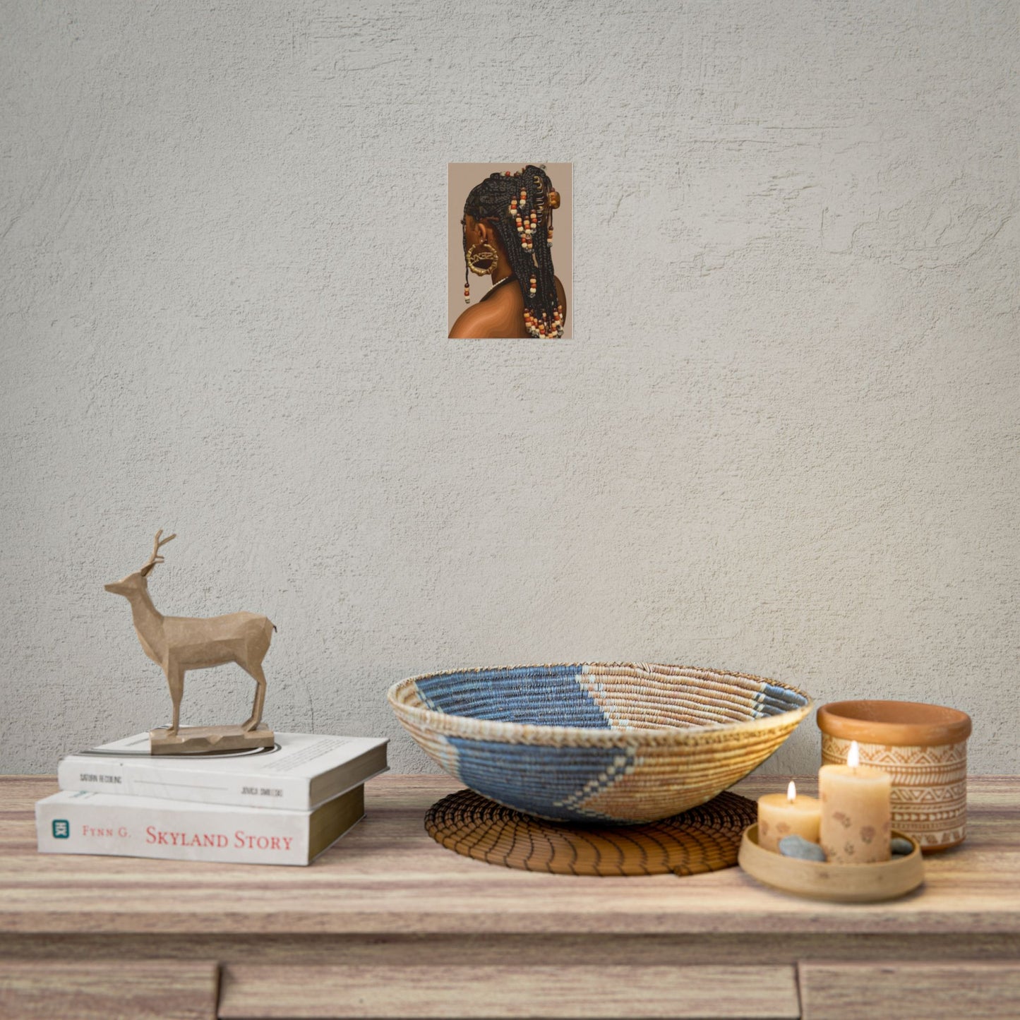 Braids & Beads | Wall Art