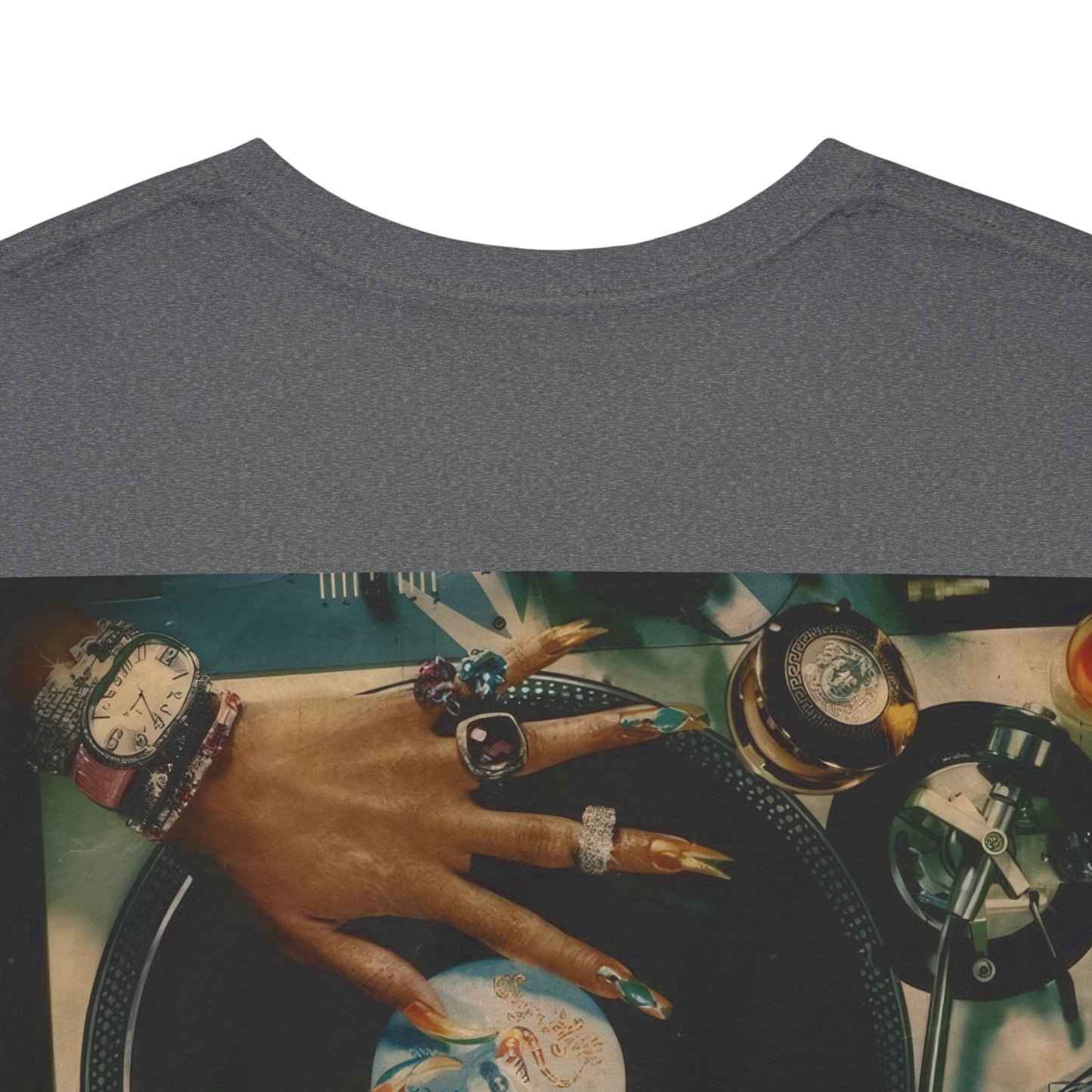 Unisex Heavy Cotton Tee - Record Chaos