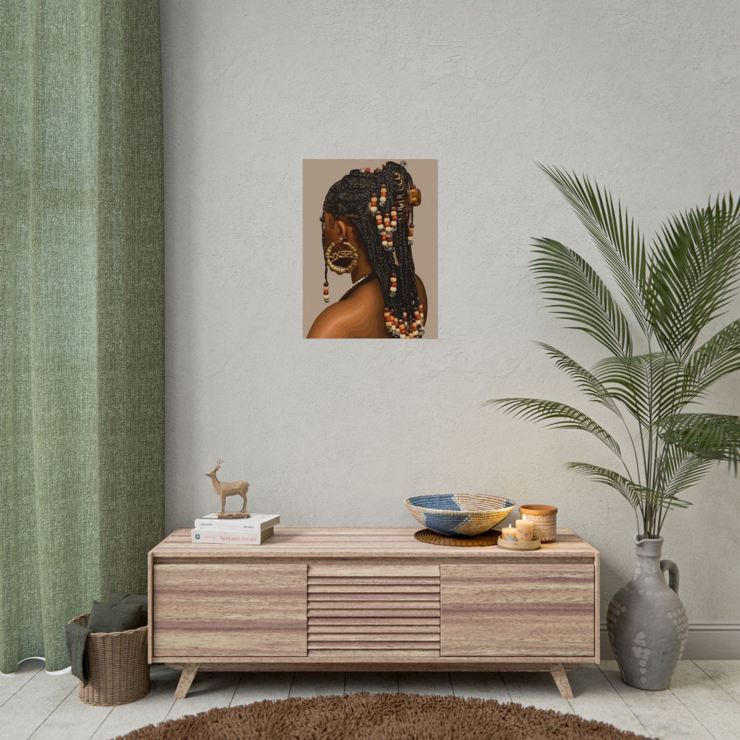 Braids & Beads | Wall Art