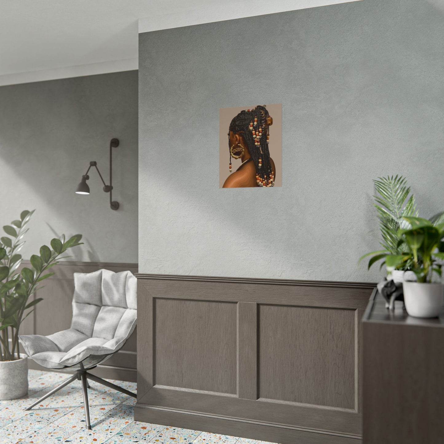 Braids & Beads | Wall Art