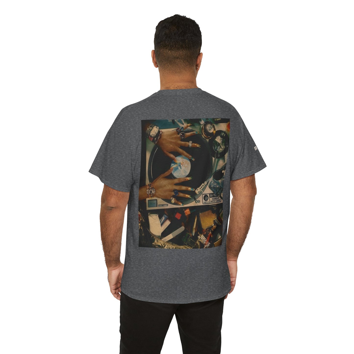 Unisex Heavy Cotton Tee - Record Chaos