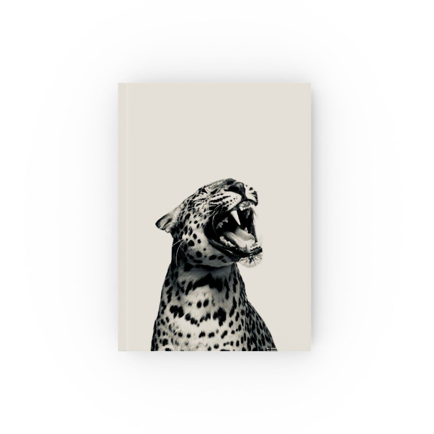 Wild Leopard Hard Back Journal