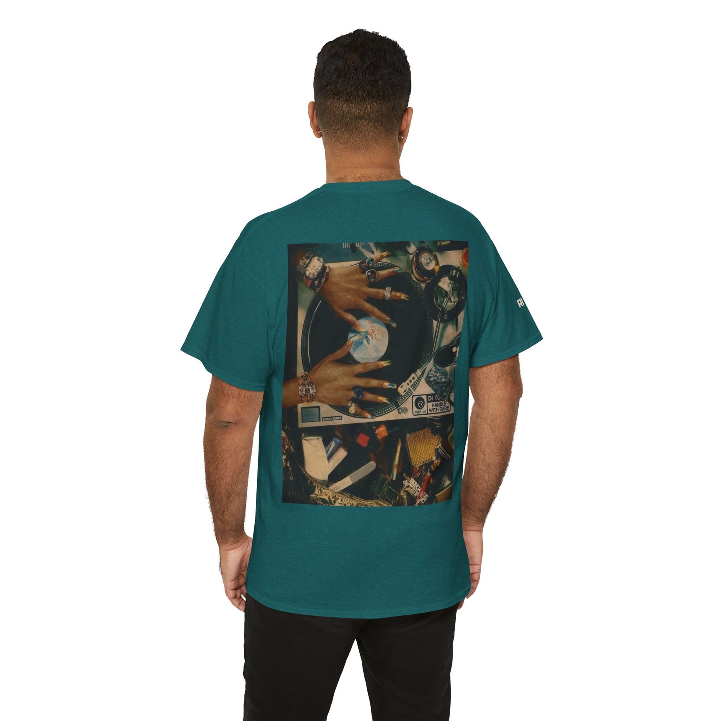 Unisex Heavy Cotton Tee - Record Chaos