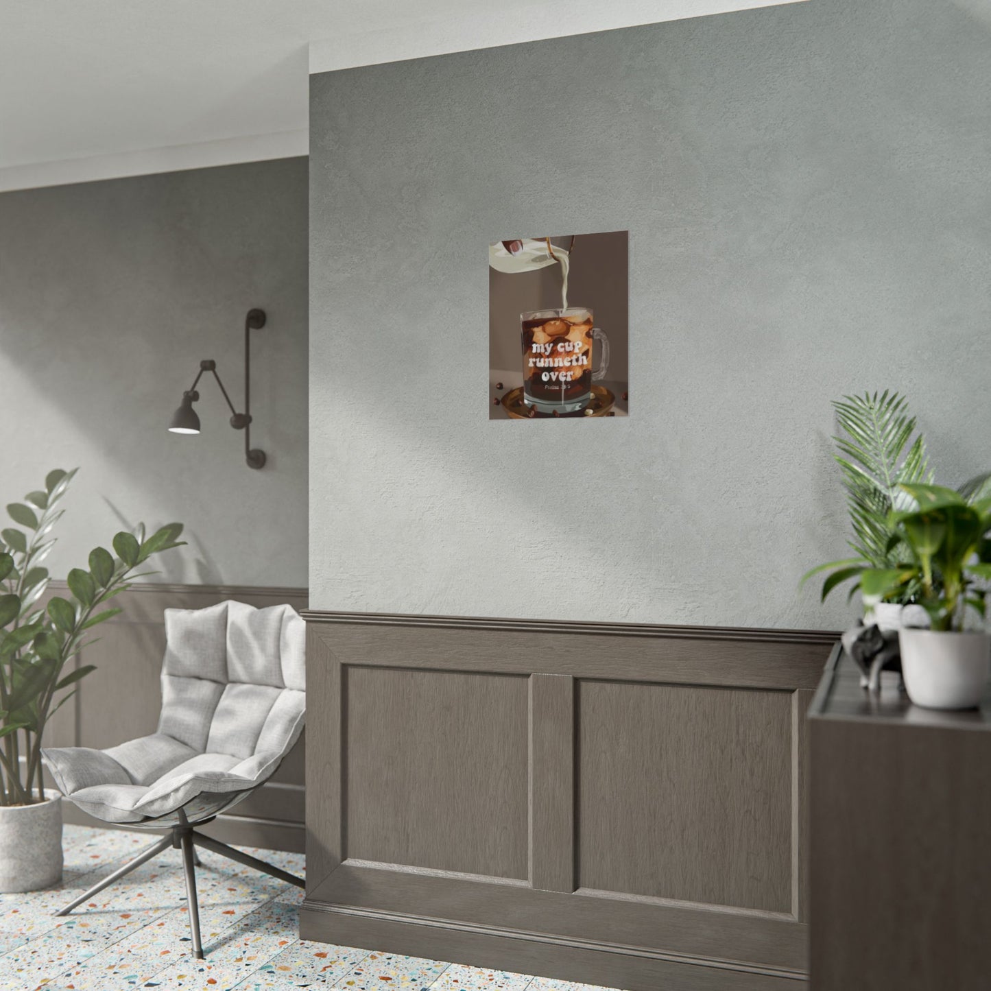 'My Cup Runneth Over' | Wall Art