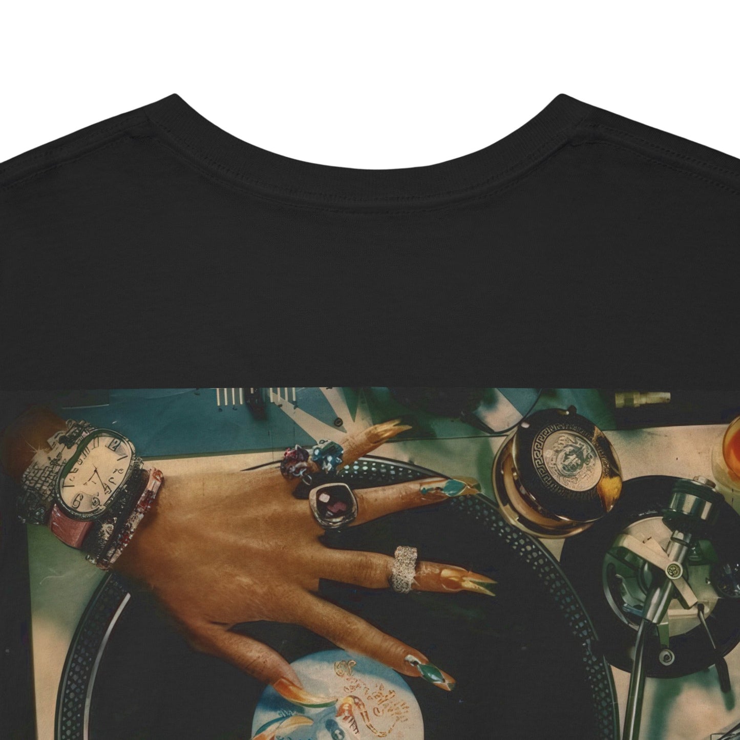 Unisex Heavy Cotton Tee - Record Chaos