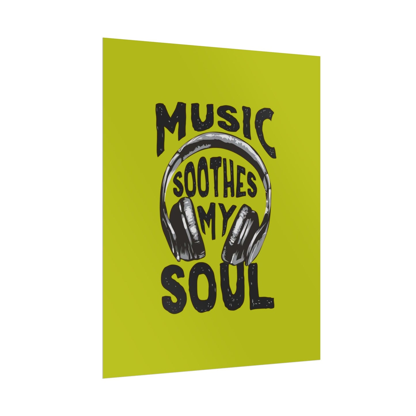 ‘Music soothes my soul’ | Wall Art
