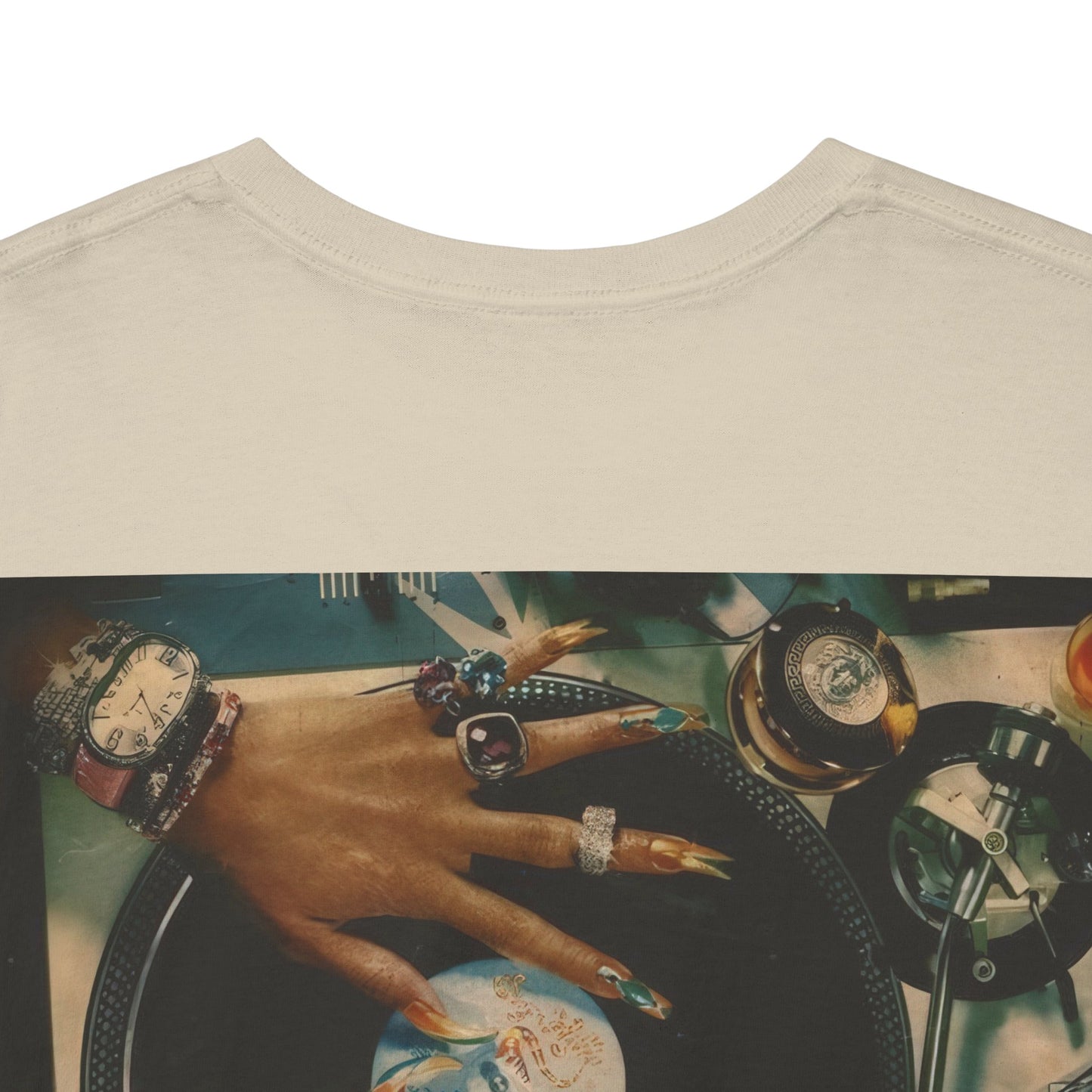 Unisex Heavy Cotton Tee - Record Chaos
