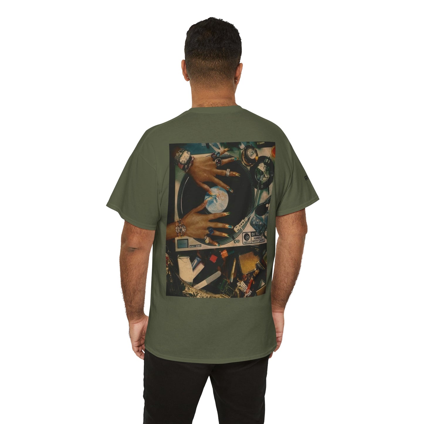 Unisex Heavy Cotton Tee - Record Chaos