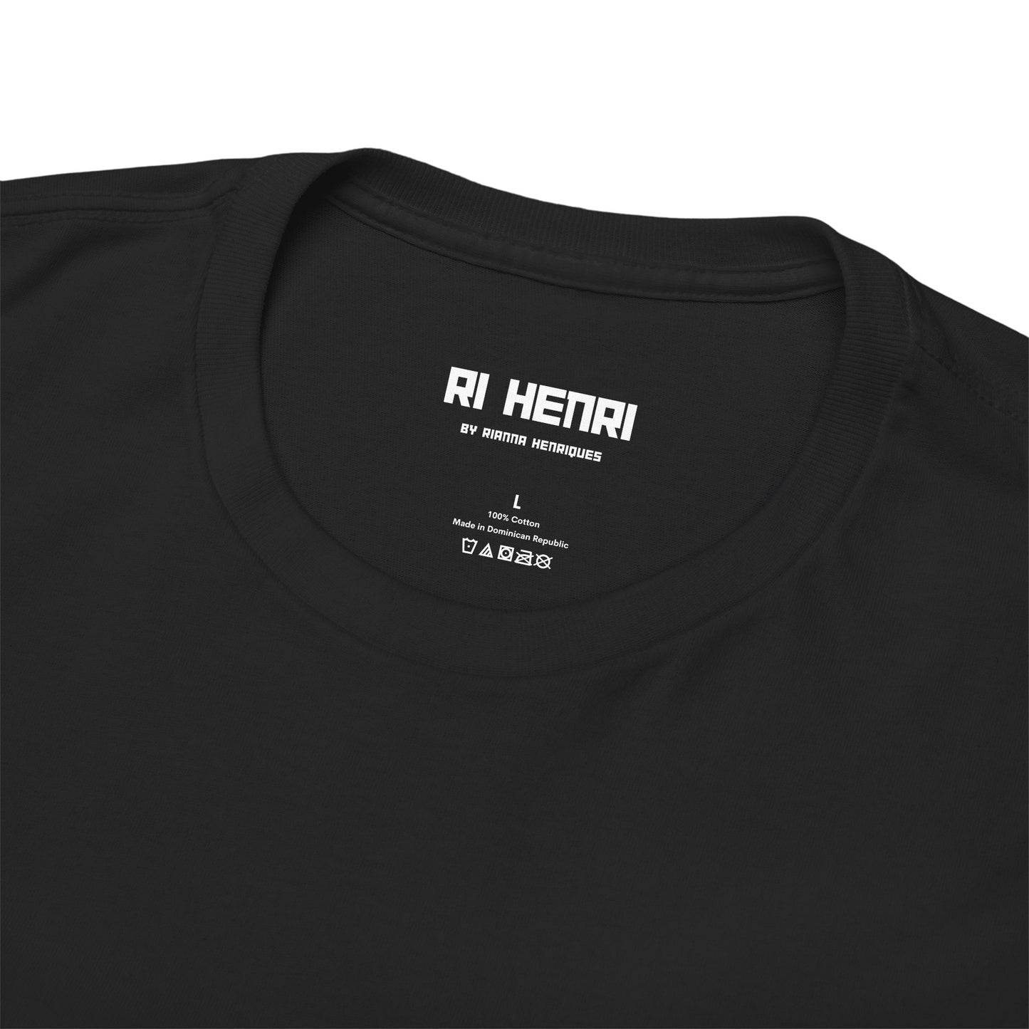 Unisex Heavy Cotton Tee - Lips cut-out design