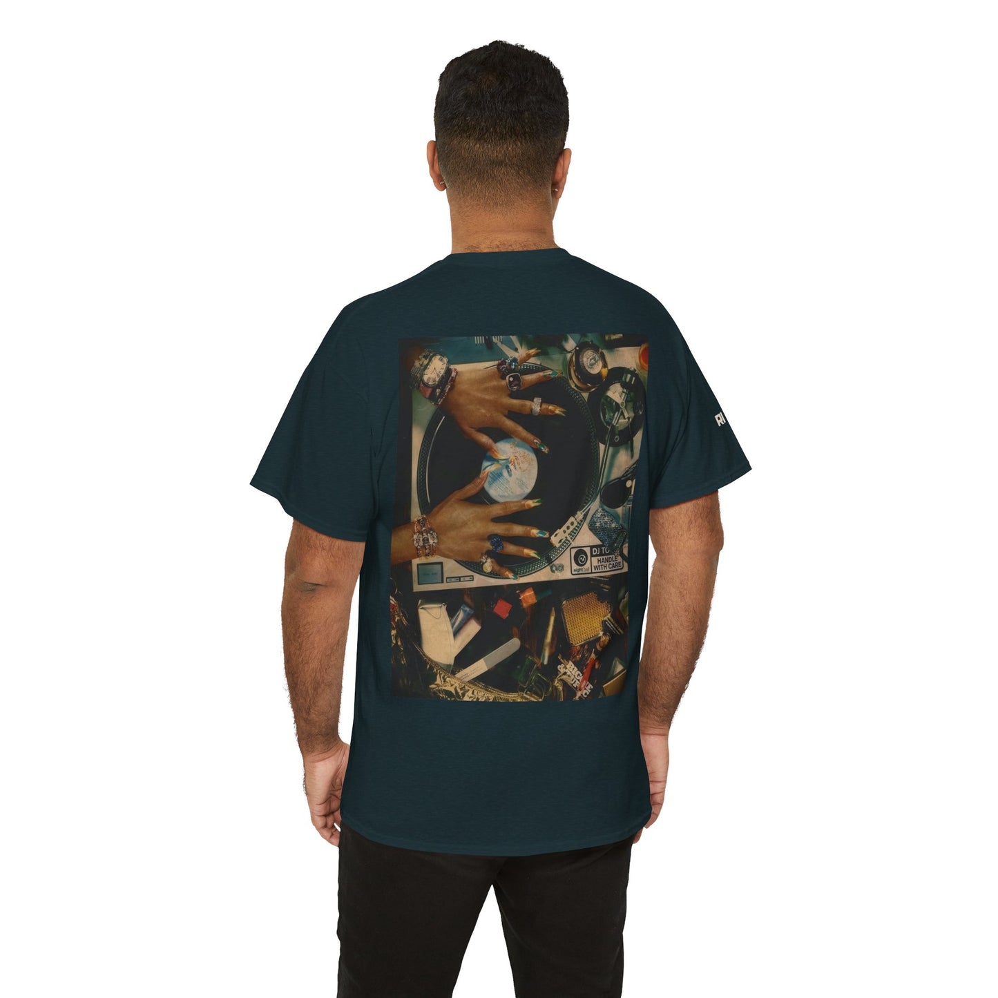 Unisex Heavy Cotton Tee - Record Chaos
