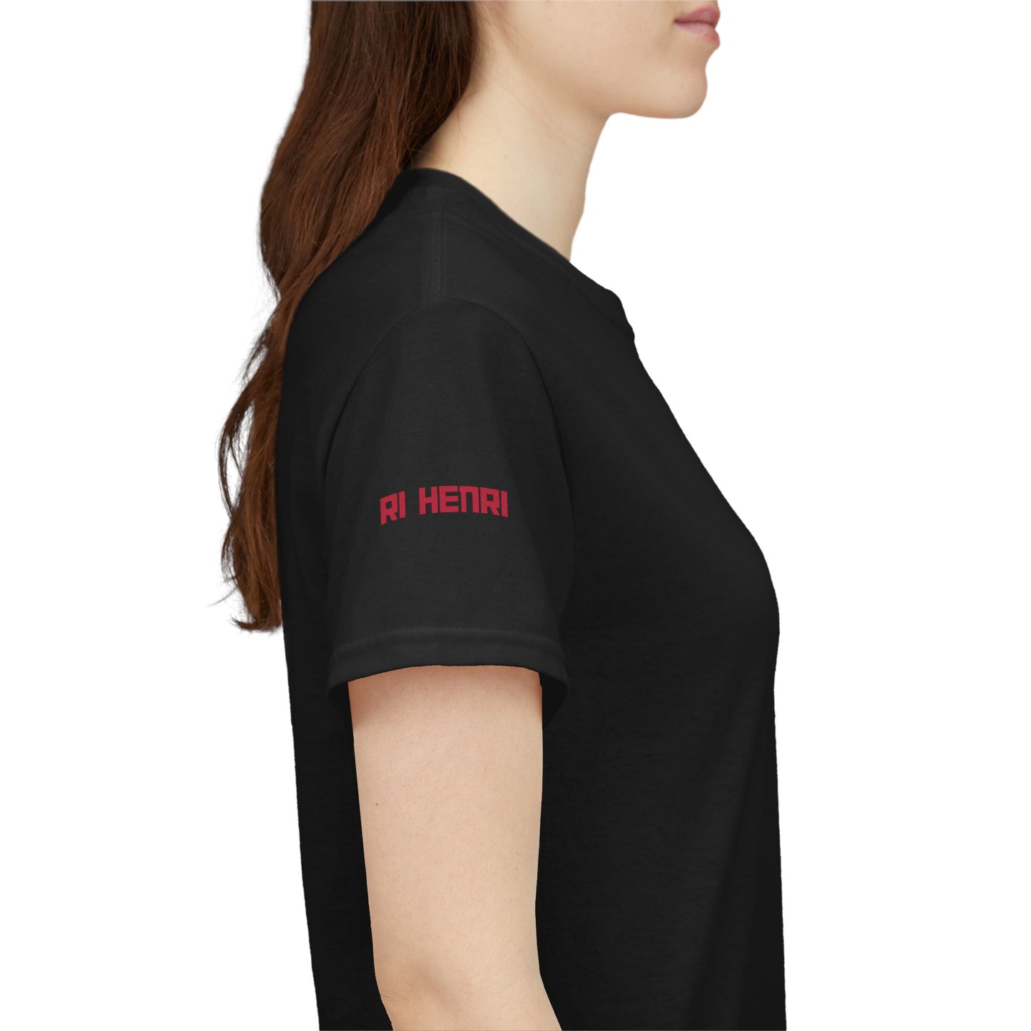 Unisex Heavy Cotton Tee - Lips cut-out design
