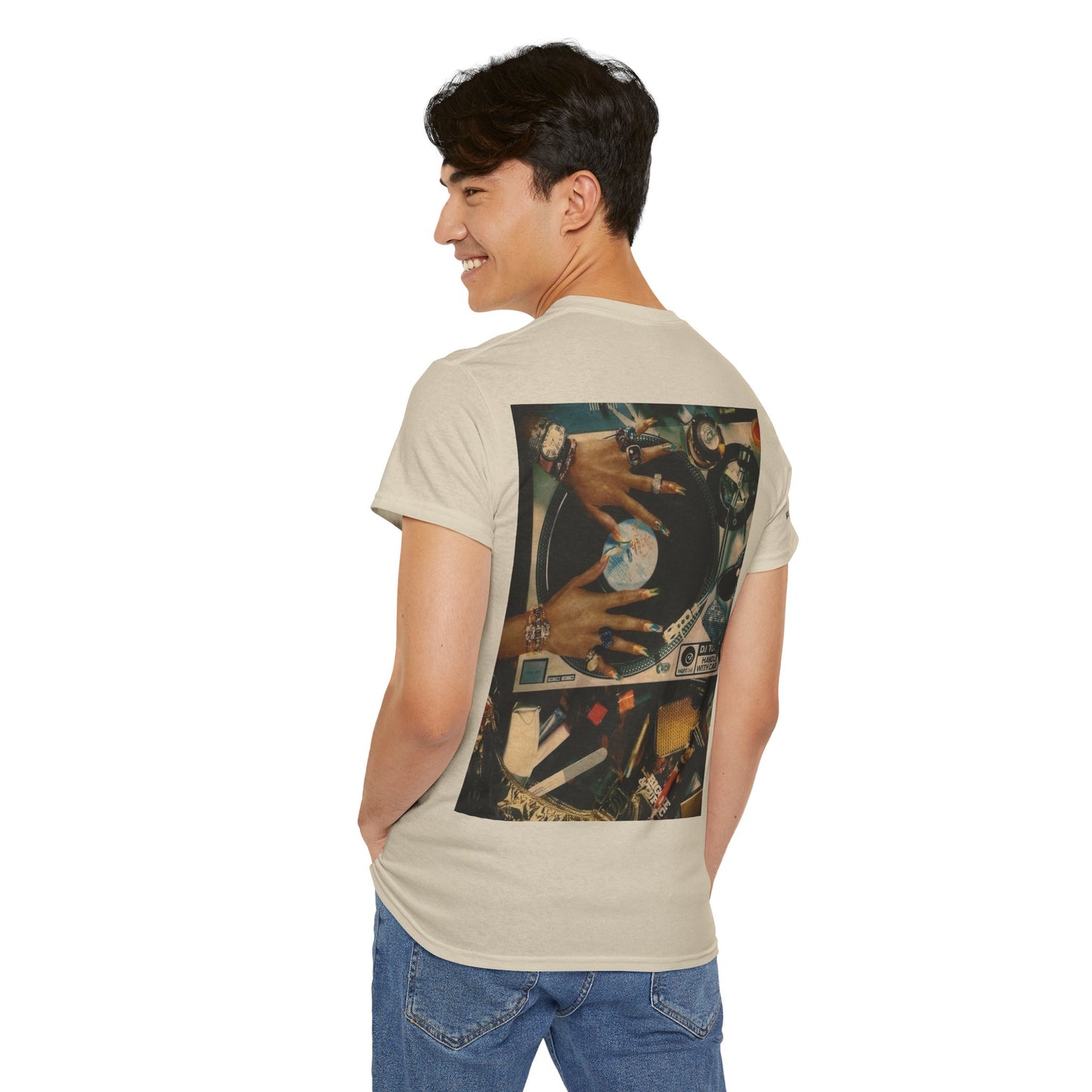 Unisex Heavy Cotton Tee - Record Chaos