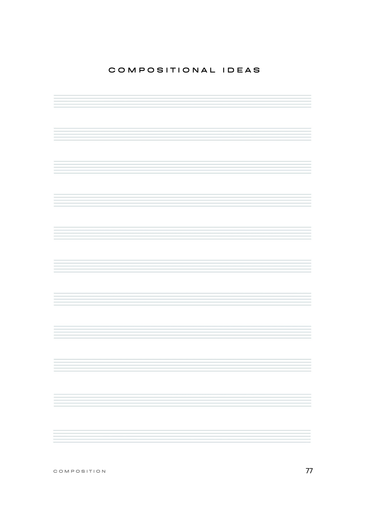 The Musician’s Journal (PDF Download)
